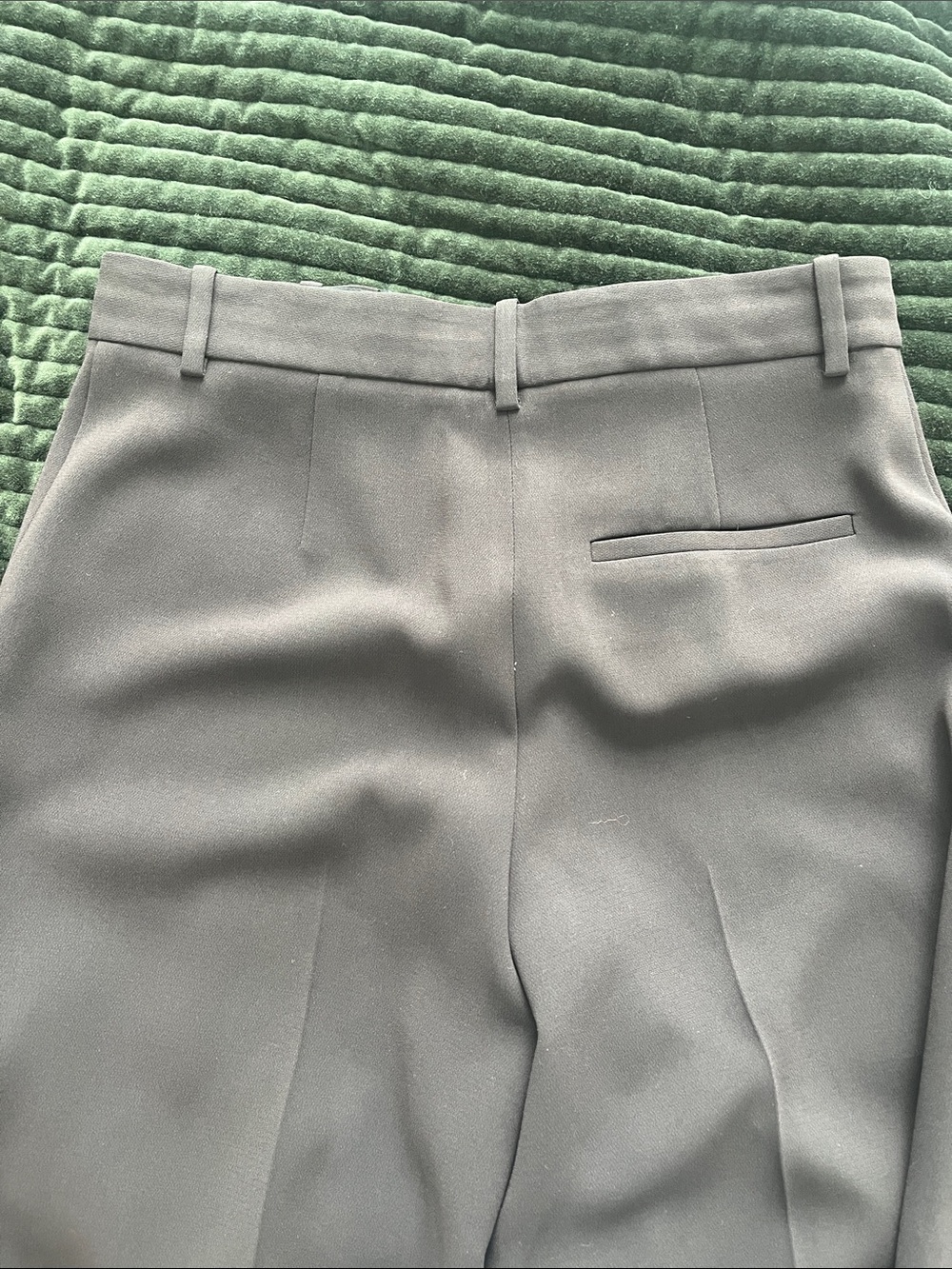 Theory High-Waist Admiral Pant in Mink - Picture 12 of 15